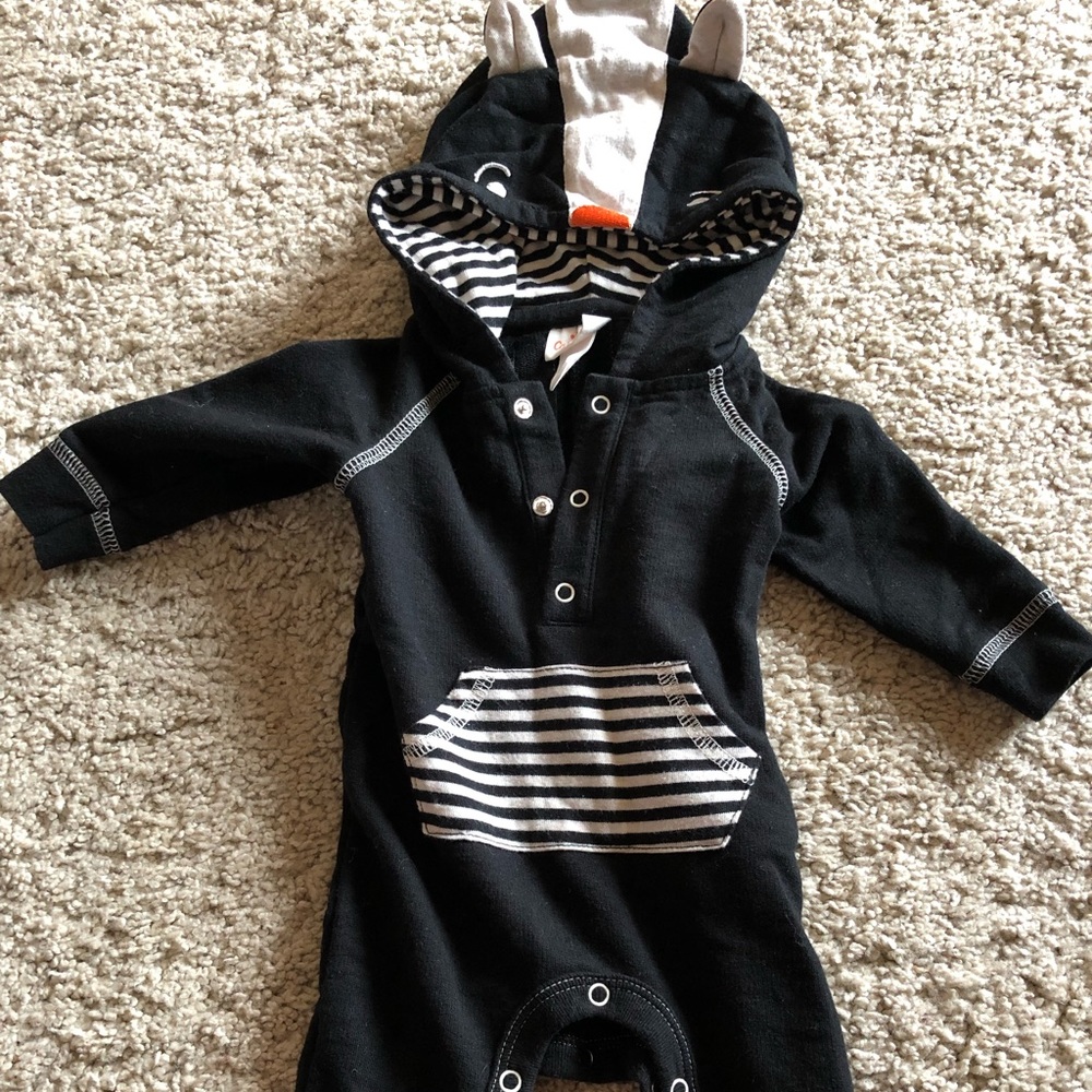 Newborn Skunk Onesie